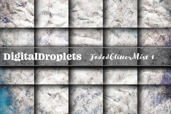 Faded Glitter Mist Vol. 1: A Designer's Guide to This Textured Paper Set