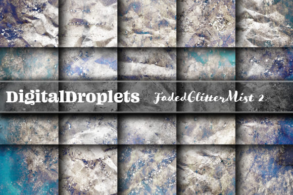 Faded Glitter Mist Vol. 2: A Textured Paper Collection for Modern Crafters