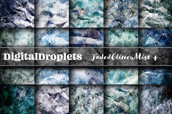 Faded Glitter Mist Vol. 4: A Textured Paper Set for Modern Designers