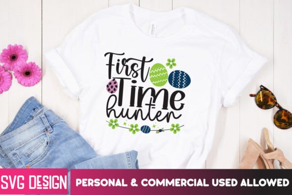 First Time Hunter SVG: A Playful Cut File for Your Easter Crafts