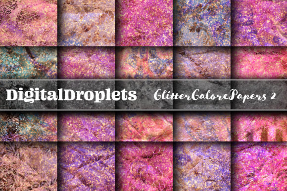 Glitter Galore Papers Vol.2: A Designer's Texture Guide