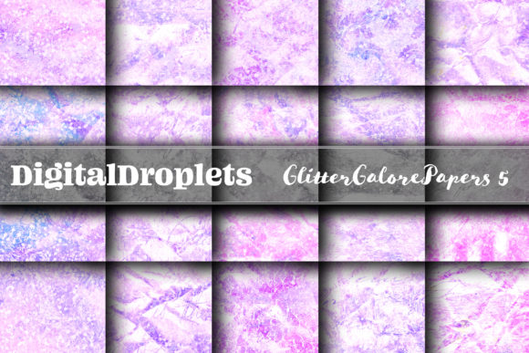 Glitter Galore Papers Vol.5: Textured Elegance for Modern Designers