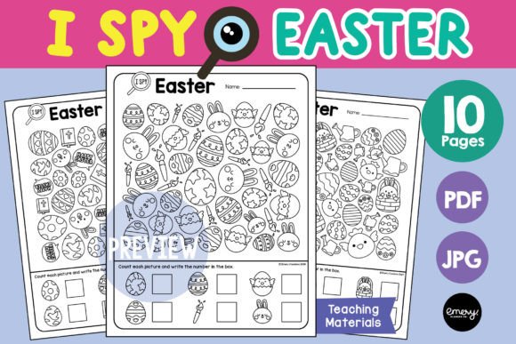 I SPY Easter: A Fun Activity for Engaged Learning
