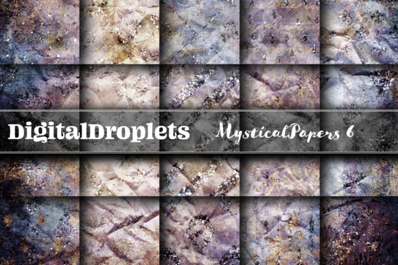 Unveiling Mystical Papers Vol. 6: A Textured Collection for Modern Creators