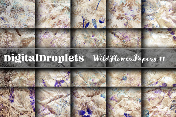 Wild Flowers Papers Vol. 11: A Gothic & Vintage Design Collection