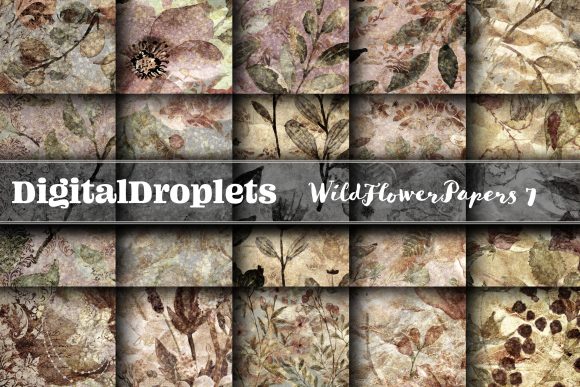 Wild Flowers Papers Vol. 7: A Gothic & Vintage Designer's Dream